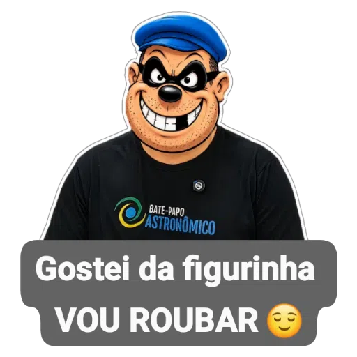 Figurinha: Vou roubar a figurinha