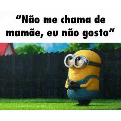 Figurinha: Minion: Não me chama de mamãe