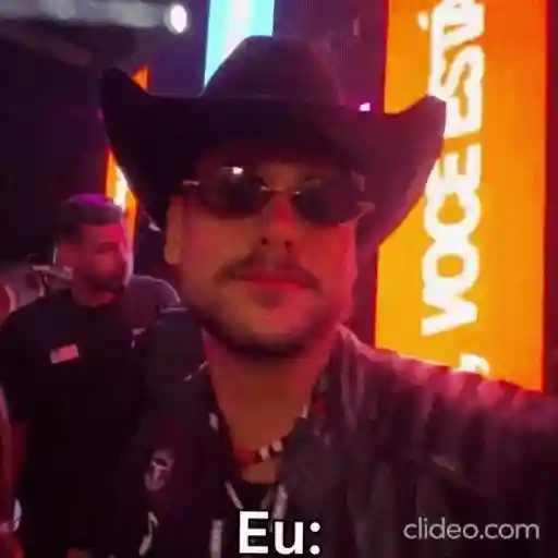 Figurinha: Eu na balada country